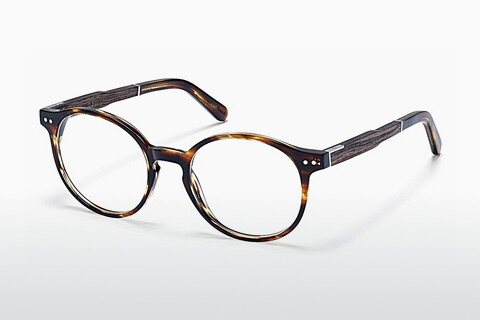 Gafas de diseño Wood Fellas Solln Premium (10935 ebony/havana)
