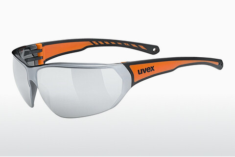 Gafas de visión UVEX SPORTS sportstyle 204 black orange