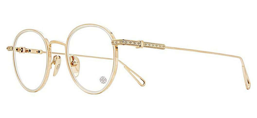 Chrome Hearts Eyewear   SEXCEL CRYS/GP Crystal/Gold Plated