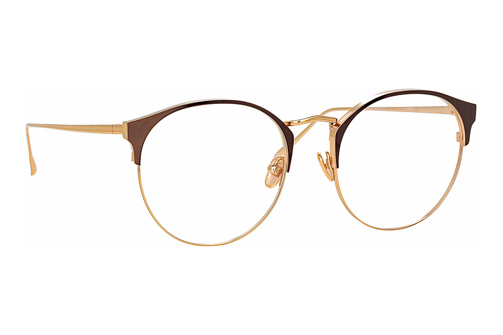 Linda Farrow   LFL882/V C3 ROSE GOLD AND COPPER