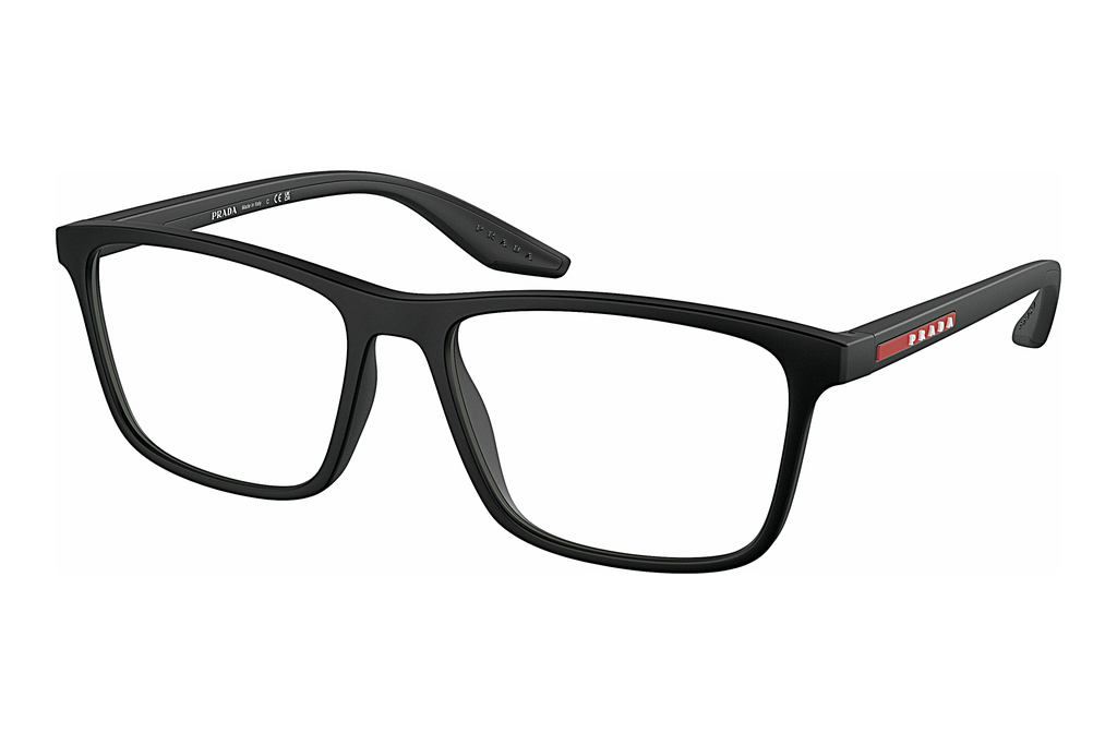 Prada Linea Rossa   PS 01QV DG01O1 Black Rubber