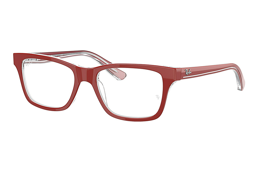 Ray-Ban Junior   RY1536 3852 Red On Transparent