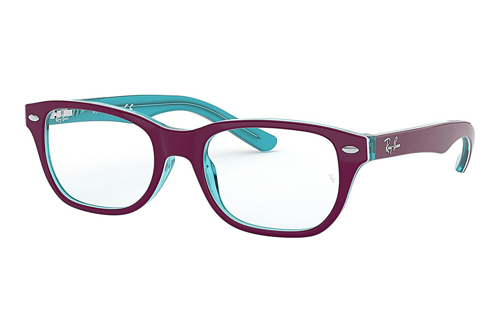 Ray-Ban Junior   RY1555 3763 Fuxia On Transparent Blue