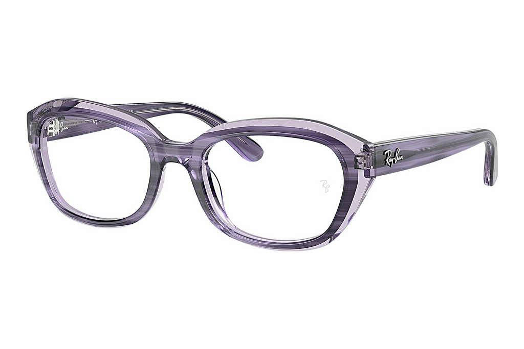 Ray-Ban Junior   RY1636 3989 Striped Violet On Transparent Violet