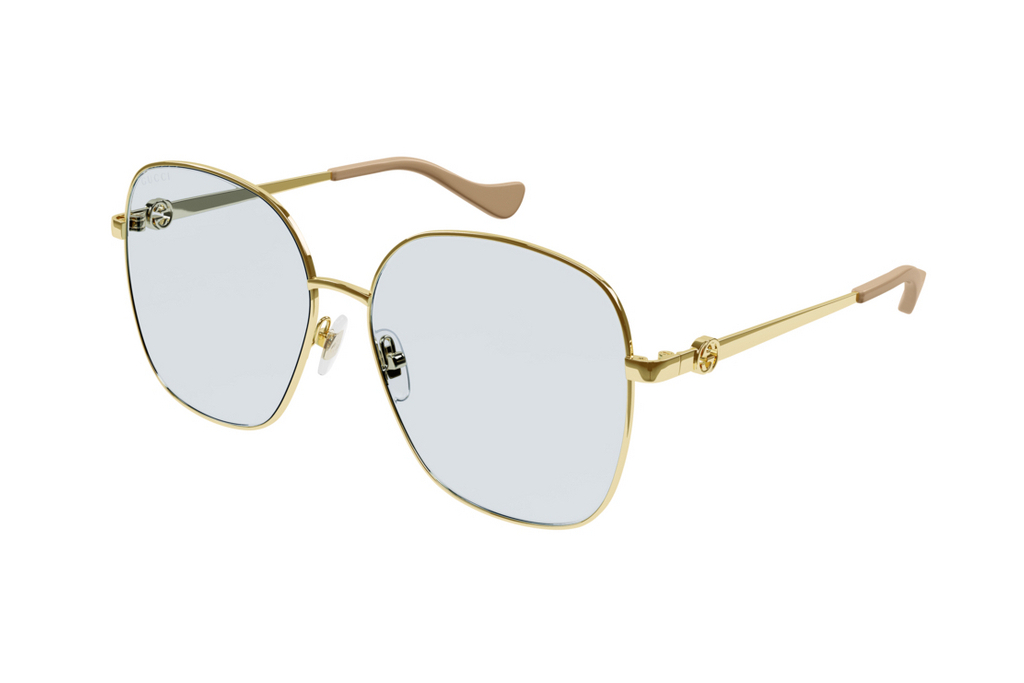 Gucci   GG1089SA 004 LIGHT BLUEGOLD