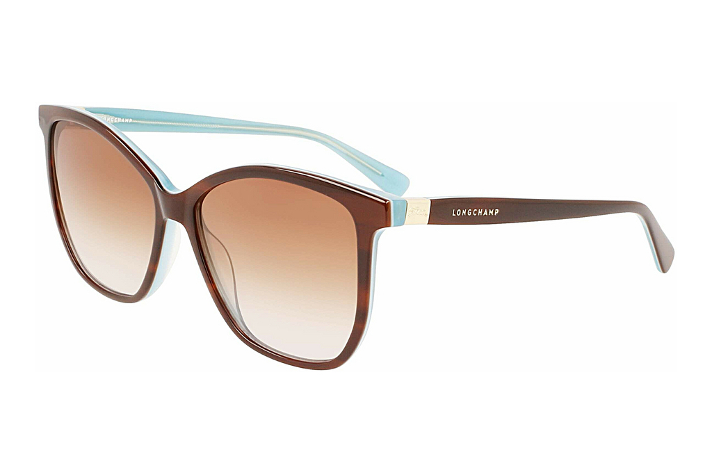 Longchamp   LO708S 220 BROWN HAVANA/AZURE