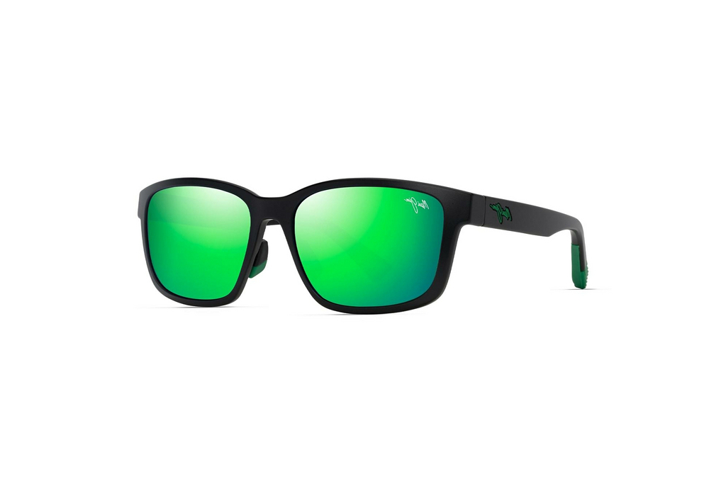 Maui Jim   Lehiwa AF GM648-02 MAUIGreen®Matte Black