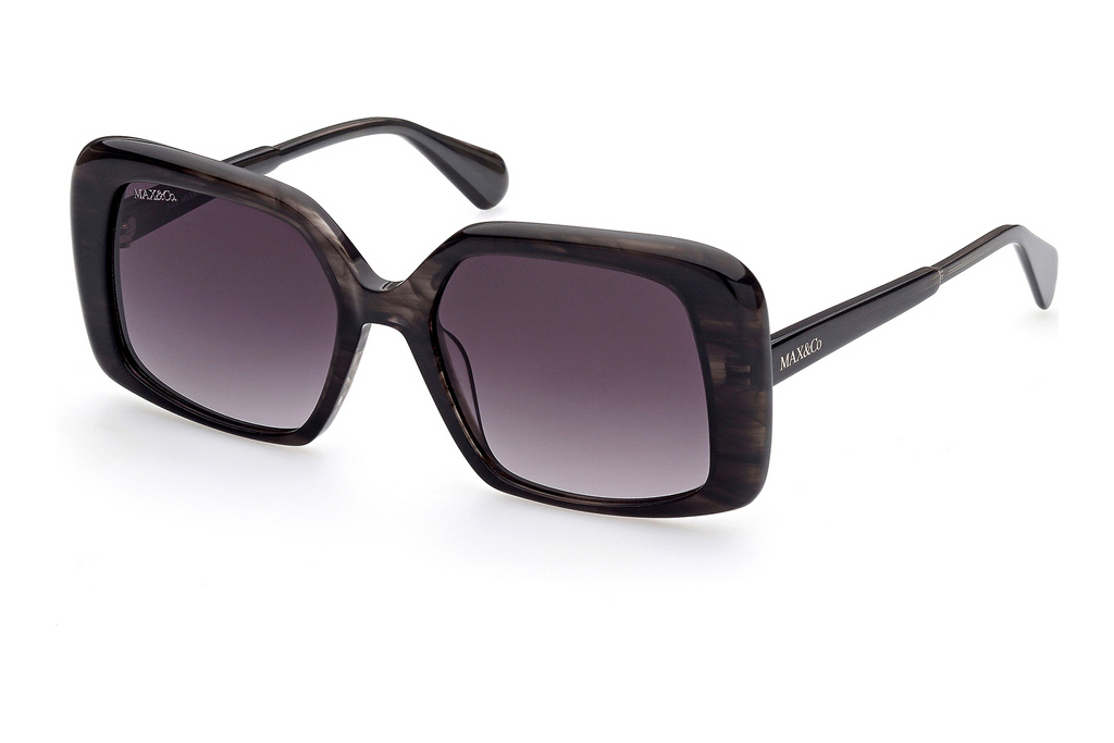 Max & Co.   MO0031 01B 01B - schwarz glanz / grau verlaufend