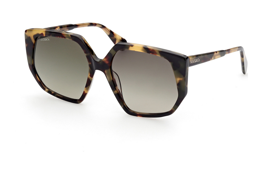 Max & Co.   MO0032 55P 55P - havanna bunt / grün verlaufend