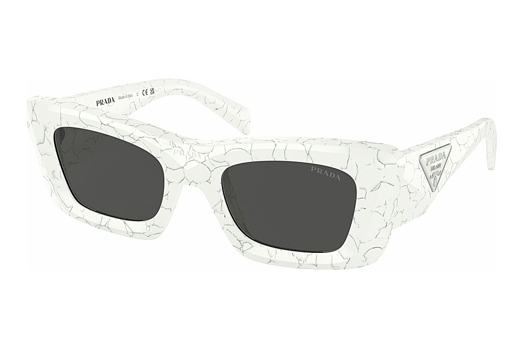 Prada   PR 13ZS 17D5S0 Dark GreyMatte White Marble