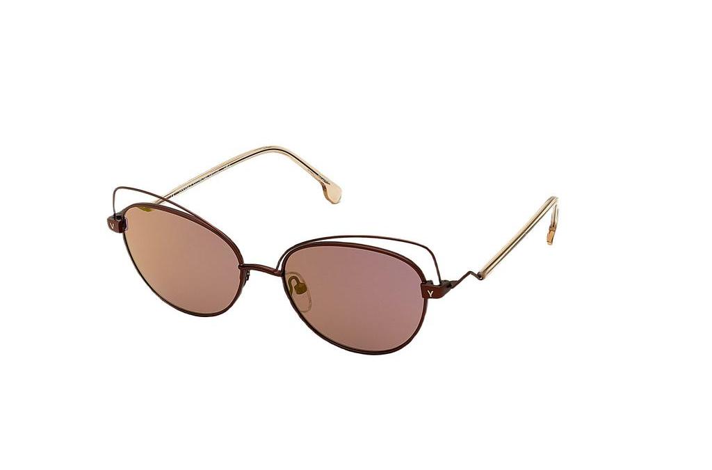 VOOY by edel-optics   Designchallenge Sun 104-02 brown with pink mirrorcopper