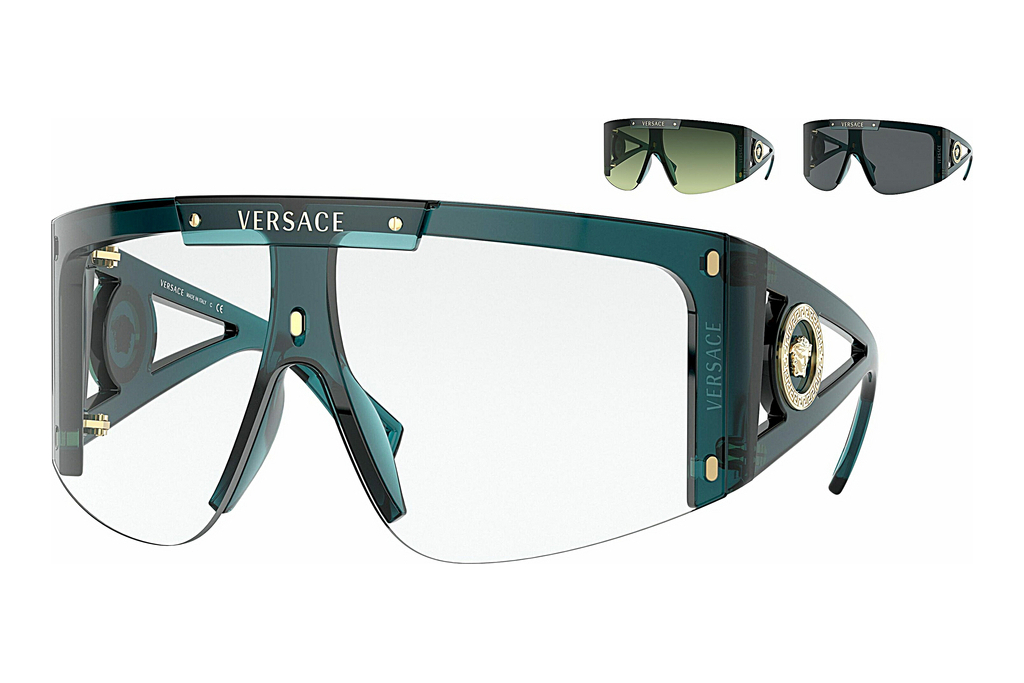 Versace   VE4393 53351W ClearTransparent Petroleum