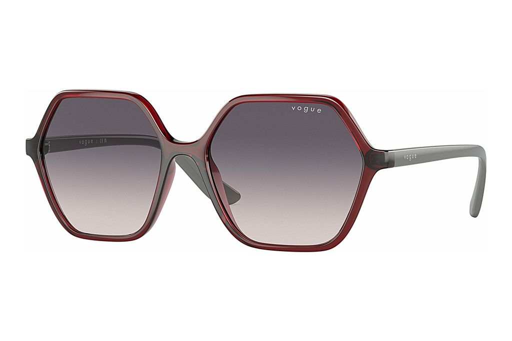 Vogue Eyewear   VO5361S 292436 Pink Gradient Dark GreyTransparent Bordeaux