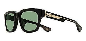 Chrome Hearts Eyewear BOX-OFFICER BK-18KGP Dark Green G15Black-18KGP
