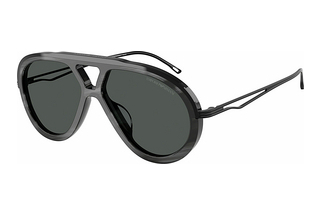 Emporio Armani EA4242U 621187 Dark GreyShiny Striped Grey