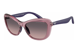 Emporio Armani EK4004 537646 Pink Gradient GreyShiny Transparent Lillac