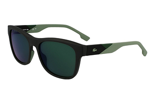 Lacoste L6043S 002 BLACK MATTE BLACK/GREEN MIRROR