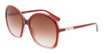 Longchamp LO711S 603 RED GRADIENT BURGUNDY PINK