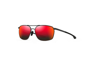 Maui Jim Puu Kukui RM857-02 Hawaii Lava ™Dark Gunmetal