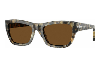 Persol PO0091S 107157 Brown PolarBrown Tortoise