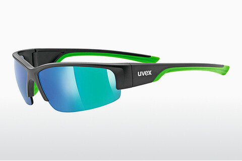 Gafas de visión UVEX SPORTS sportstyle 215 black mat green