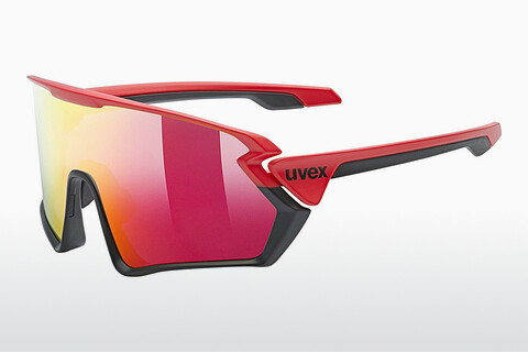 Gafas de visión UVEX SPORTS sportstyle 231 red black mat