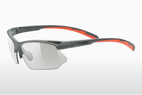 Gafas de visión UVEX SPORTS sportstyle 802 V grey mat