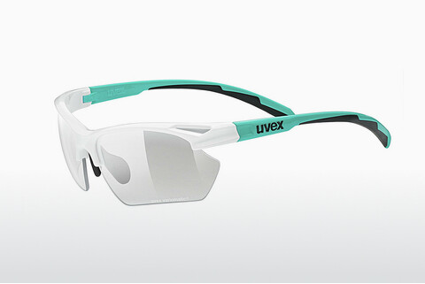 Gafas de visión UVEX SPORTS sportstyle 802 s V white mint mat