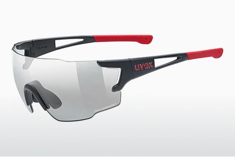 Gafas de visión UVEX SPORTS sportstyle 804 V black mat red