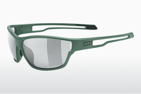 Gafas de visión UVEX SPORTS sportstyle 806 V moss green mat