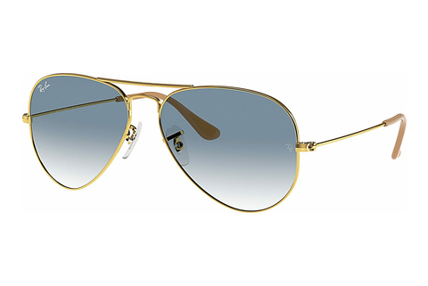 Gafas de visión Ray-Ban AVIATOR LARGE METAL (RB3025 001/3F)